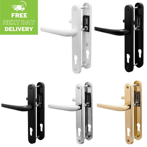 Upvc door handle 92pz sprung - upvc,
