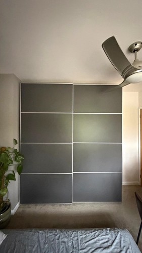 Ikea pax grey silver - ikea,