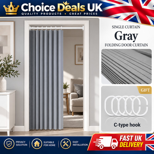 Pvc folding door oak effect - pvc,