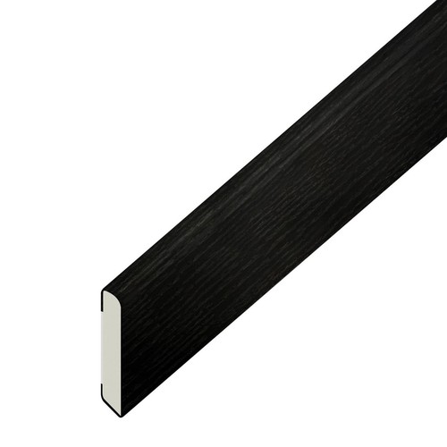 Black ash upvc window - ash,