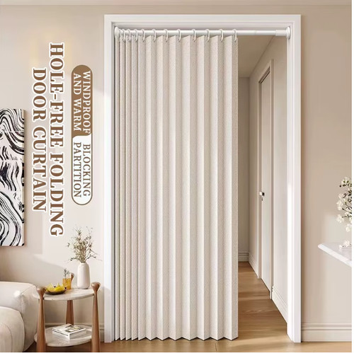 Pvc folding door oak - door,