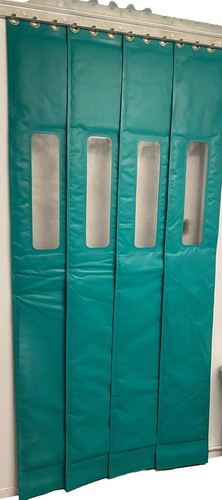 Pvc strip curtain - curtain, pedestrian