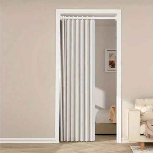 Pvc folding door oak - door,