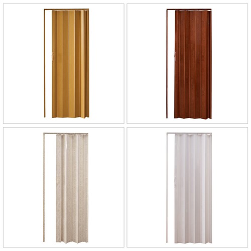 Pvc plastic folding door - plastic,