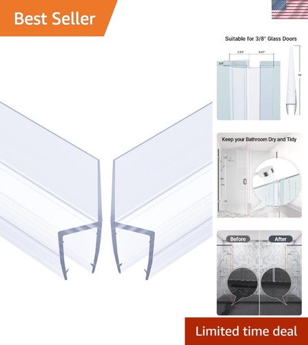 Shower door side seal strip - shower,