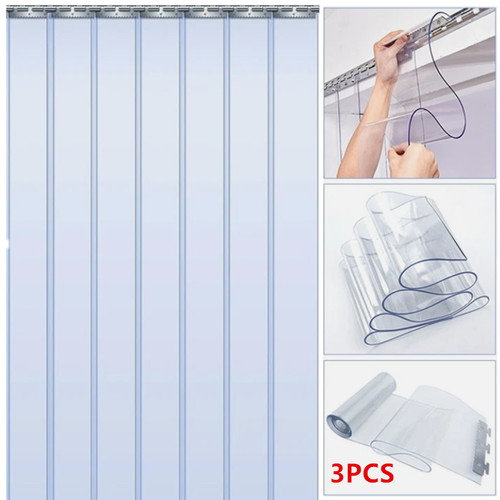 3pc clear pvc strip - 3pc,