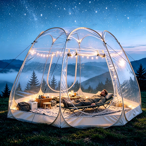 Pop bubble tent - pop-up,