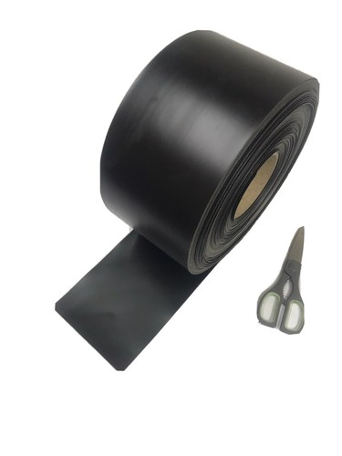 Black pvc door - door, curtain