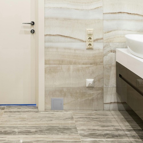 Reusable pvc wall access - reusable, door