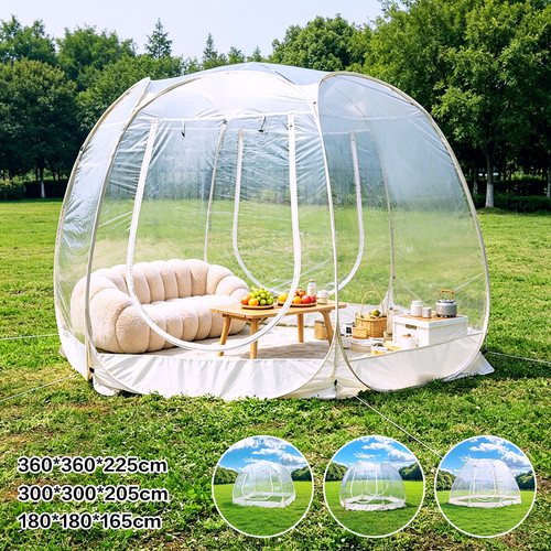 Pop bubble tent transparent - pop-up,
