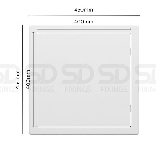 Plastic pvc access panel - plastic,